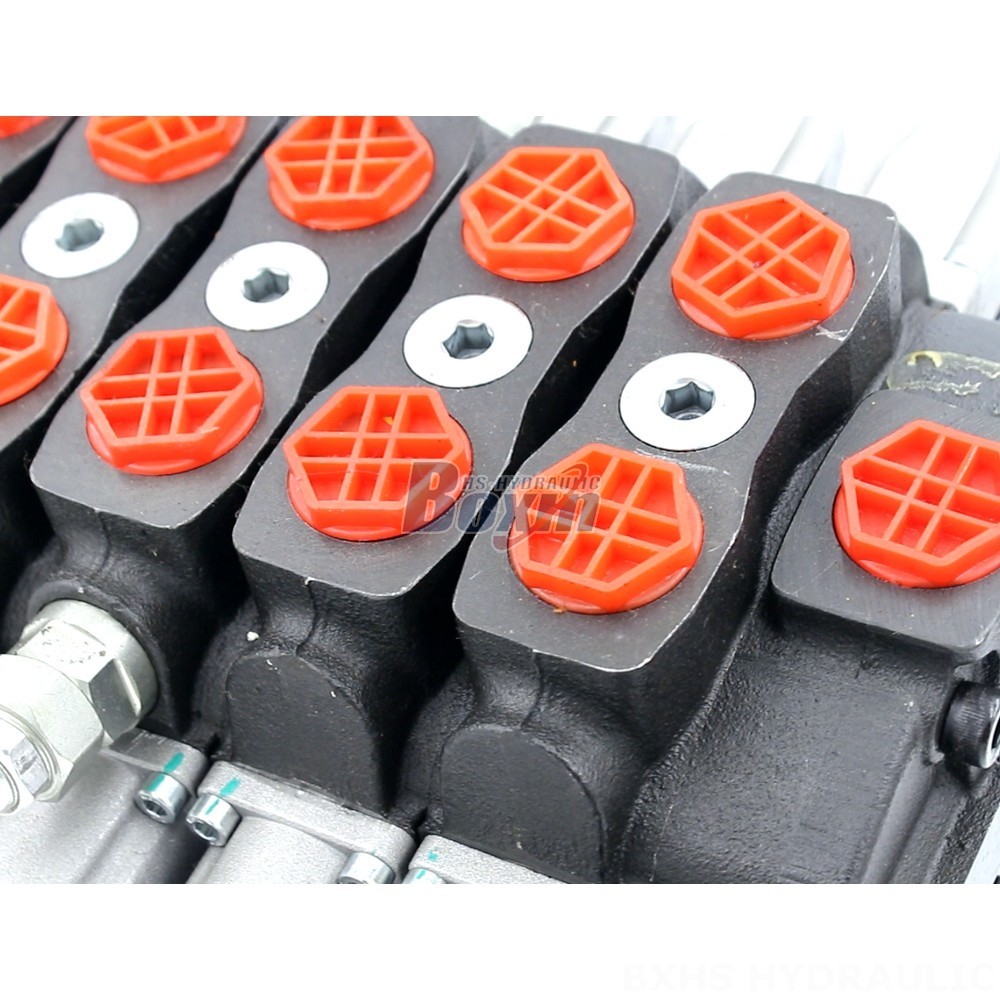 SD8-Electric Unloading Valve 5 Position 4 Solenoid 12v 24v Hydraulic Directional Control Valve detail image